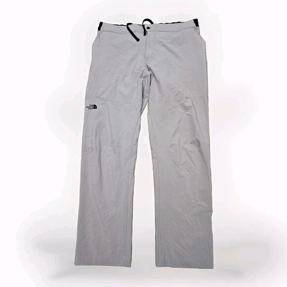 The North Face Pants Mens Beige Nylon Drawstring Hiking Performance 38x31 - Picture 1 of 16
